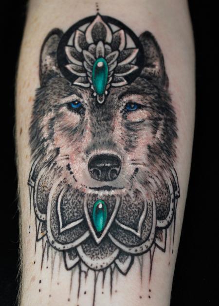 Steve Phipps - Mandala Wolf